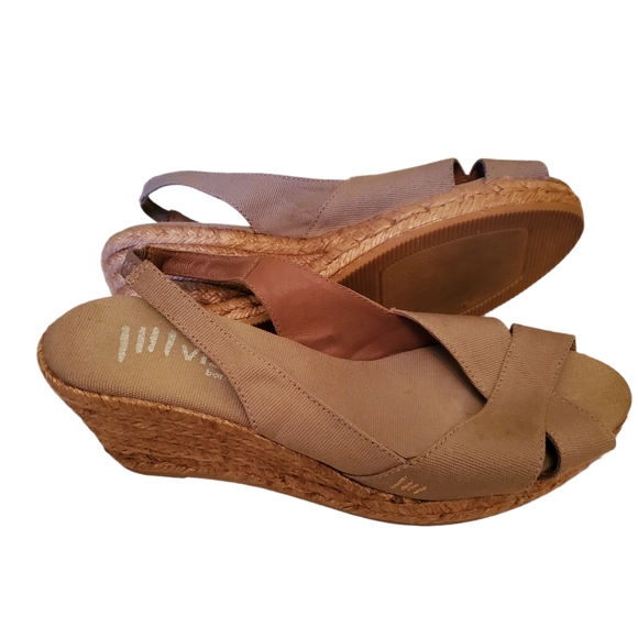 Viscata Womens Open Toe Slingback Espadrilles Wedges 9 - Picture 5 of 10